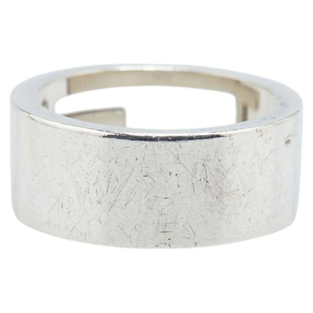Gucci Branded G Ring #11 SV925 Silver Women's GUCCI - Picture 4 of 8
